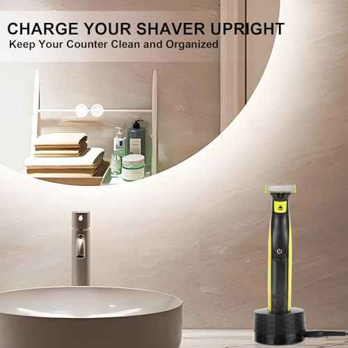 A00390 Charger Charging Cable for Philips One Blade QP2520, 4.3V A00390 Adapter with Charging Base Station Attachment for QP2520