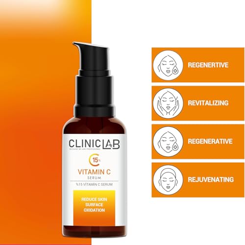 15% Vitamin C & Glow Serum - Dark Spot Face Serum for Women (1.01fl oz)