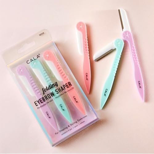 Cala Folding eyebrow shaper 3 count, 3 Count