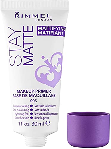 Rimmel London Stay Matte - 003 - Primer, Ultra-Lightweight, Controls Shine, Doesn’t Feel Greasy, 1oz