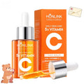 Vitamin C Face Serum & Essence by HONLINK, 5X Vitamin C with Niacinamide & Hyaluronic Acid, Lightweight Hydrating Serum for Dull Skin, Uneven Tone & Pores, Valentine¡¯s Day Skincare Gift for Her