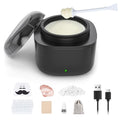 Nose Wax Kit Men, Nose Hair Waxing Kit with 158¡ÆF Smart Temp Control, 40 Sticks, 100g Wax, Painless Nose Hair Removal with USB-C Fast Heating, Upgraded Capacity, Multi-Accessories