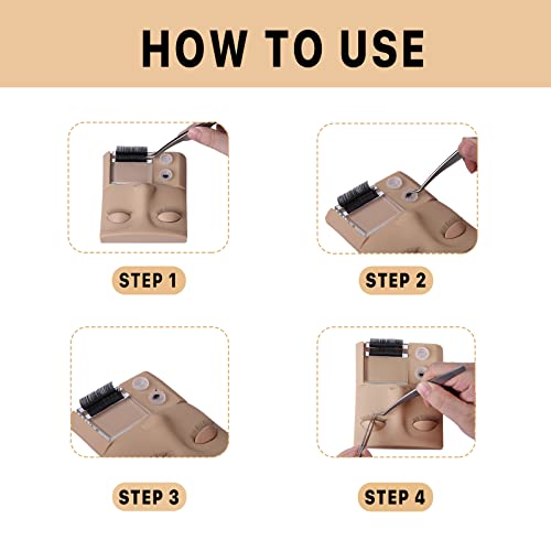Lash Mannequin Head 3-in-1 Eyelash Extension Practice Kit