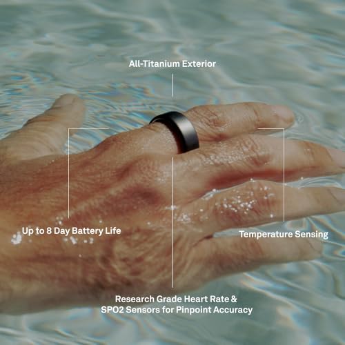 Oura Ring 4 Gold Size 9 - Sleep & Activity Tracker