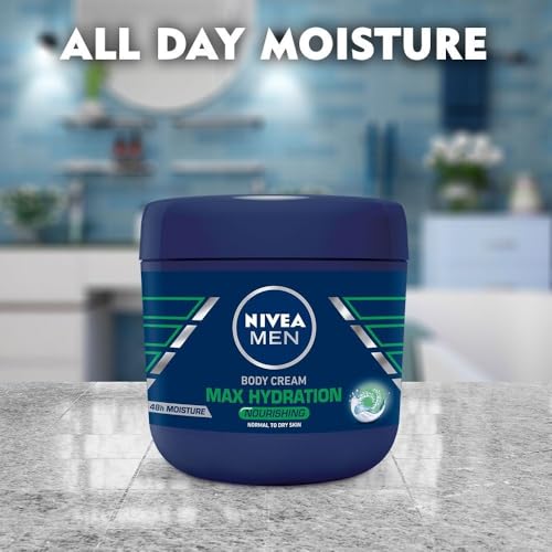 Nivea Men Max Hydration Body Cream 13.5 oz