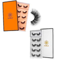 DYSILK Mink False Lashes Strip Eyelashes D Curly Kit