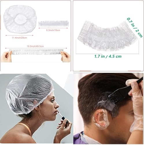 Hair Dye Kit 18Pcs with Bowl, Brush & Clips