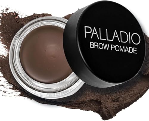 Palladio Brow Pomade Waterproof 24 Hour Wear Medium Brown