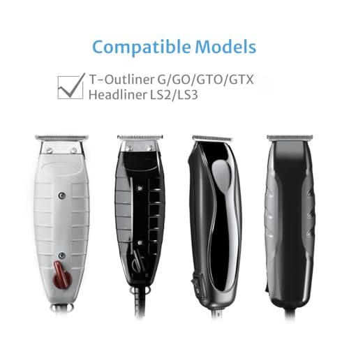 T-Blades Compatible with Andis T-Outliner G, GO, GTO, GTX, Headliner LS2, LS3 Replacement, 1Pack¡¼New Version¡½