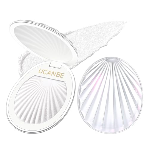 UCANBE Shell Gel-to-Powder Shimmer Highlighter - Buildable Luminous Glow