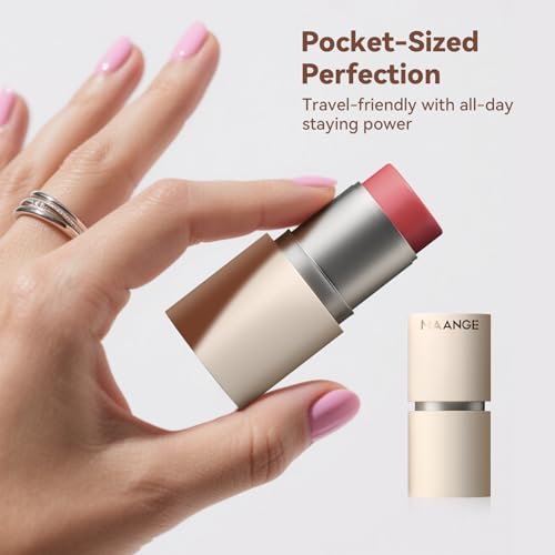 MAANGE Multi-Use Blush Stick – Cream Blush for Cheeks, Eyes & Lips