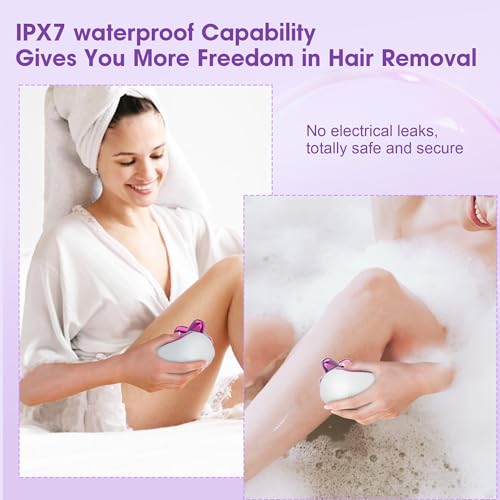 Electric Razors for Women Legs-5D Magnetic Detachable Head Flawless Razor-IPX7 Waterproof Wet Dry Cordless Trimmer-USB Rechargeable Travel Kit