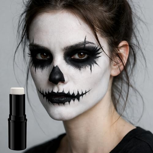 White Face Paint Stick Oil-Based Waterproof Makeup