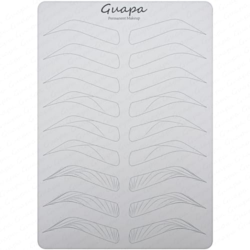 Microblading Practice Skin Pad - Dual-Sided Silicone