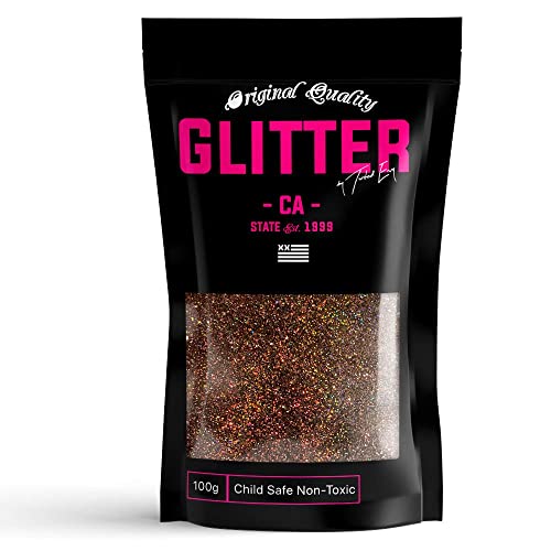 Coffee Holographic Ultra Fine Holographic Glitter 100g / 3.5oz Premium Glitter