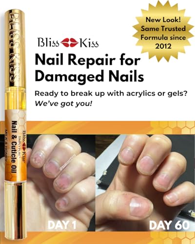 Bliss Kiss Simply Pure Cuticle Oil Pen - Milk & Honey Jojoba Formula