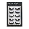3D Faux-Mink Eyelashes 5 Pairs Multipack - Reusable