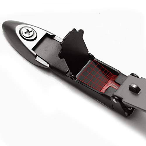 Heavy Duty Nail Clippers with Catcher for Men - Ergonomic Design