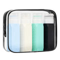 TSA Approved Travel Bottles Set - 3oz Leak-Proof Silicone Containers