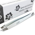 Zizzili Basics Aloha Slant Tweezers - Precision Eyebrow & Facial Hair Removal
