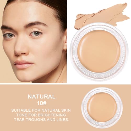 Kaely 12-Color Concealer Palette with Brush - Waterproof