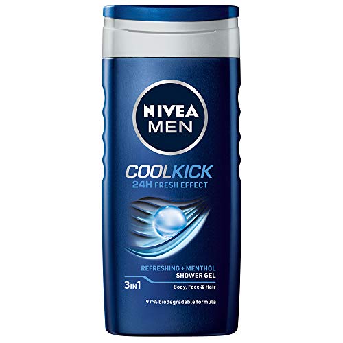 NIVEA Men Cool Kick Shower Gel 250 Ml