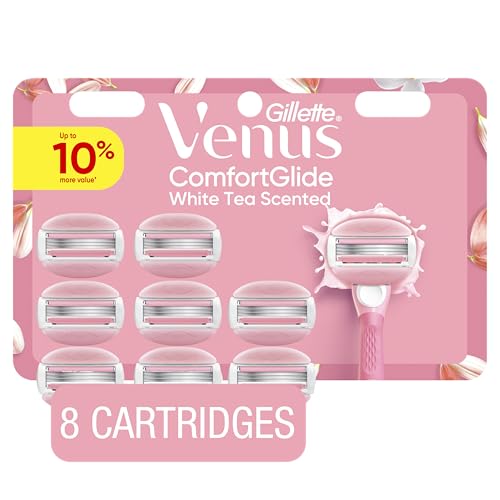 ComfortGlide Women's Razor Blade Refills with Shave Gel Bars - 8 Count