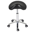 Antlu Saddle Stool Rolling Chair with Wheels - Adjustable Height