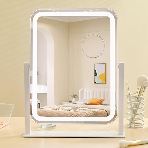 Vanity Mirror with Lights, 17.4" x 13" Makeup Mirror