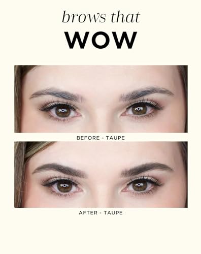 HALEYS Precision Brow Pen - Taupe 2-in-1 Eyebrow Makeup