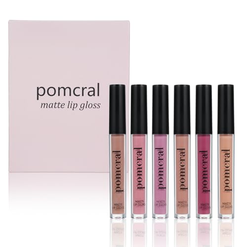 6-Color Matte Lipgloss Set Waterproof Liquid Lip Tint Kit