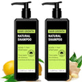 Natural Hair Growth Shampoo for Thinning Hair - 2 Pack