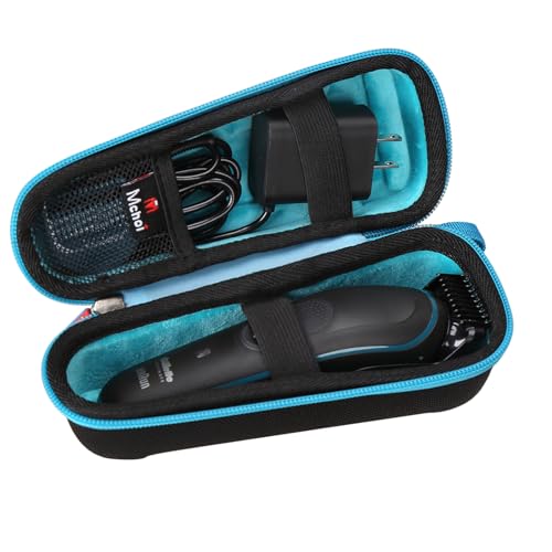Mchoi Hard Case Suitable for Gillette Intimate Men¡¯s Manscape Pubic Hair Trimmer, Waterproof Shockproof Manscaping Body Groomer Protective Case, Case Only, Black