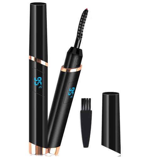 Rechargeable Heated Eyelash Curler - Electric Lash Curling Tool for Natural Long-Lasting Curl