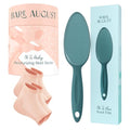 Bare August Glass Foot File & Overnight Heel Socks Bundle