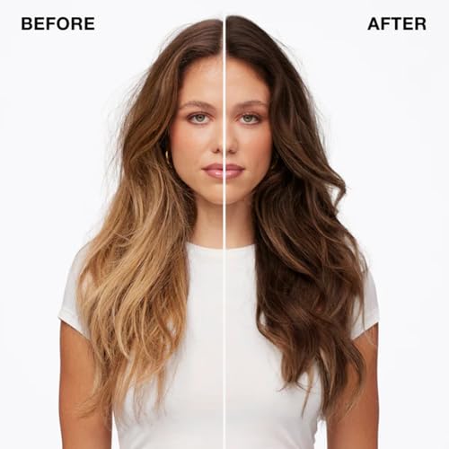 IGK Brown Bella Color Depositing + Conditioning Hair Mask | Chocolate Brown - Brunette Espresso Tones | Hydrating Semi-Permanent Gloss Toner Treatment