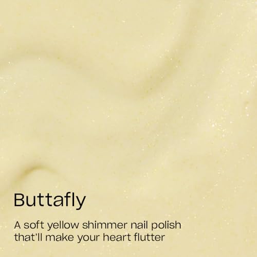 OPI Buttafly Sheer Bright Yellow Nail Lacquer - Long Lasting, Chip Resistant, 7-Day Wear