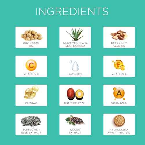 Curldaze Silky Hydration Detangling Leave-In Conditioner with Kukui Oil and Agave, Vitamin A, C, and E, Moisturizes, and Manages Hair, Minimizes Pulling and Jerking That Leads to Breakage