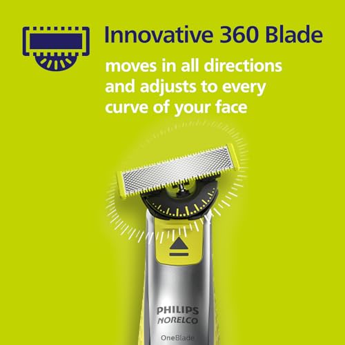 Philips Norelco OneBlade 360 Replacement Blades, 3-Pack