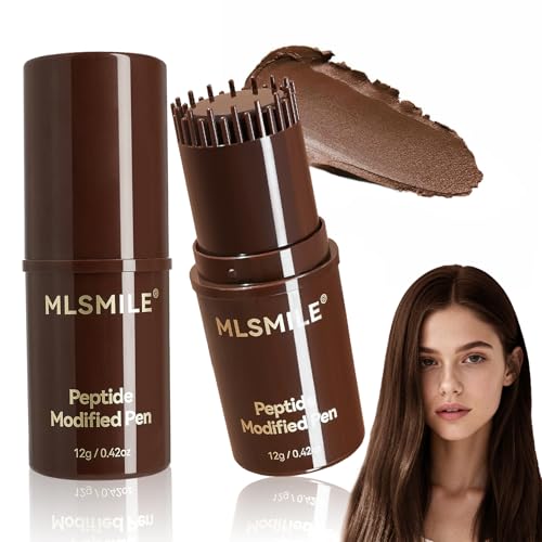 2-in-1 Hair Root Touch Up Stick, Waterproof Gray Hair Cover