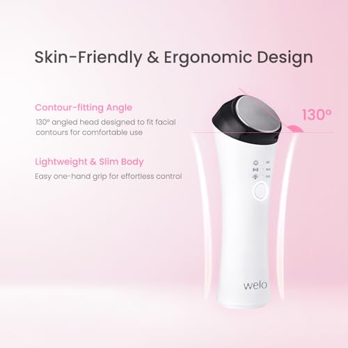 Depuffing Face Massager Wand with Hot & Cool Thermal Cryo Vibration for Skin Care