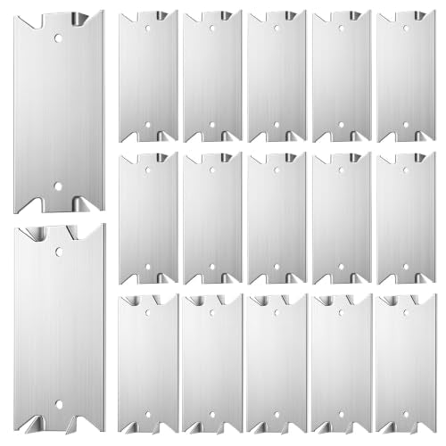 50 Pcs Nail Plates for Wood Studs - Alloy Cable and Pipe Protection Shields