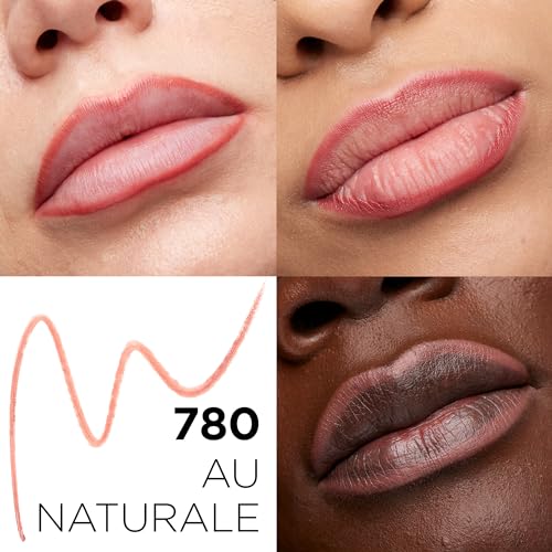 L¡¯Or?al Paris Colour Riche Satin Lipstick and Lip Liner Bundle, Worth It Lipstick & Au Naturale Liner, Pack of 2