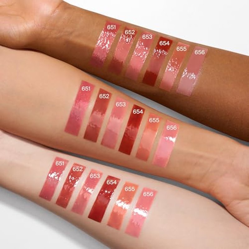 Joocyee Crystal Lip Gloss with Metal Tip Applicator - Hydrating Peach