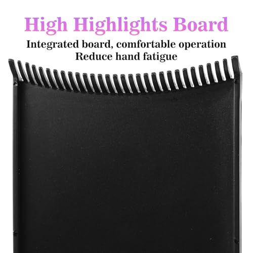 Hair Highlighting Board with Teeth - Balayage Paddle for Salon