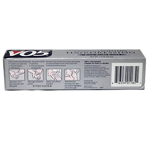 VO5 Conditioning Hairdressing Gray/White/Silver Blonde 1.5 Ounce