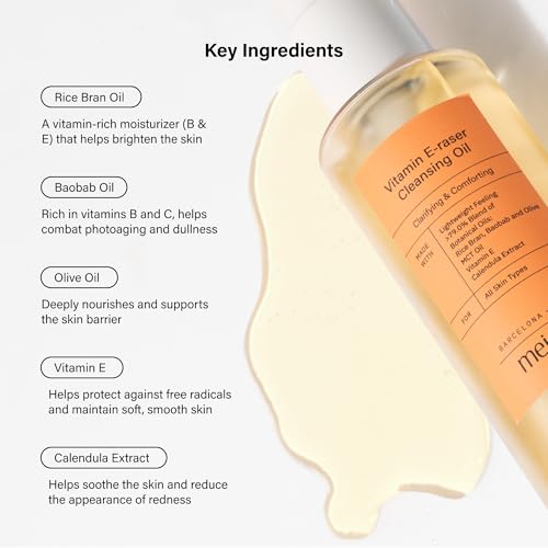 Vitamin E Cleansing Oil Makeup Remover - Gentle Botanical Formula