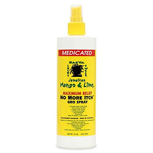 Jamaican Mango No More Itch Gro Spray, Maximum, 16 oz (VI-Z8XF-SRUF)