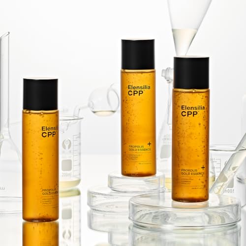 Elensilia CPP Propolis Gold Essence 155ml (5.24 fl.oz) ? Lightweight Hydrating Facial Essence for Nourished & Radiant Skin
