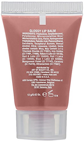 ZOYA Lip Gloss Flirt 0.42oz - Hydrating Color